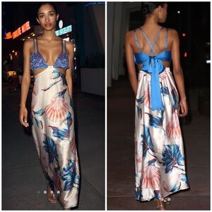 NWT Celandine Shell Comber Midi Dress